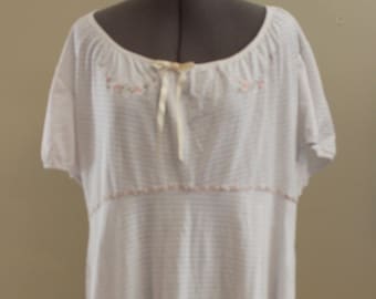 Vintage Ladies 2X Cotton Polyester Nightgown NWT Secret Treasures