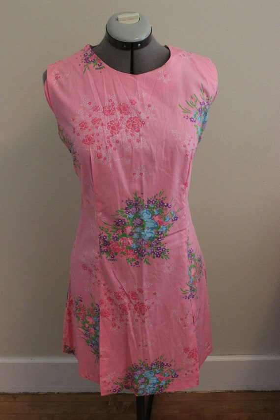 vintage ladies pink floral - Gem