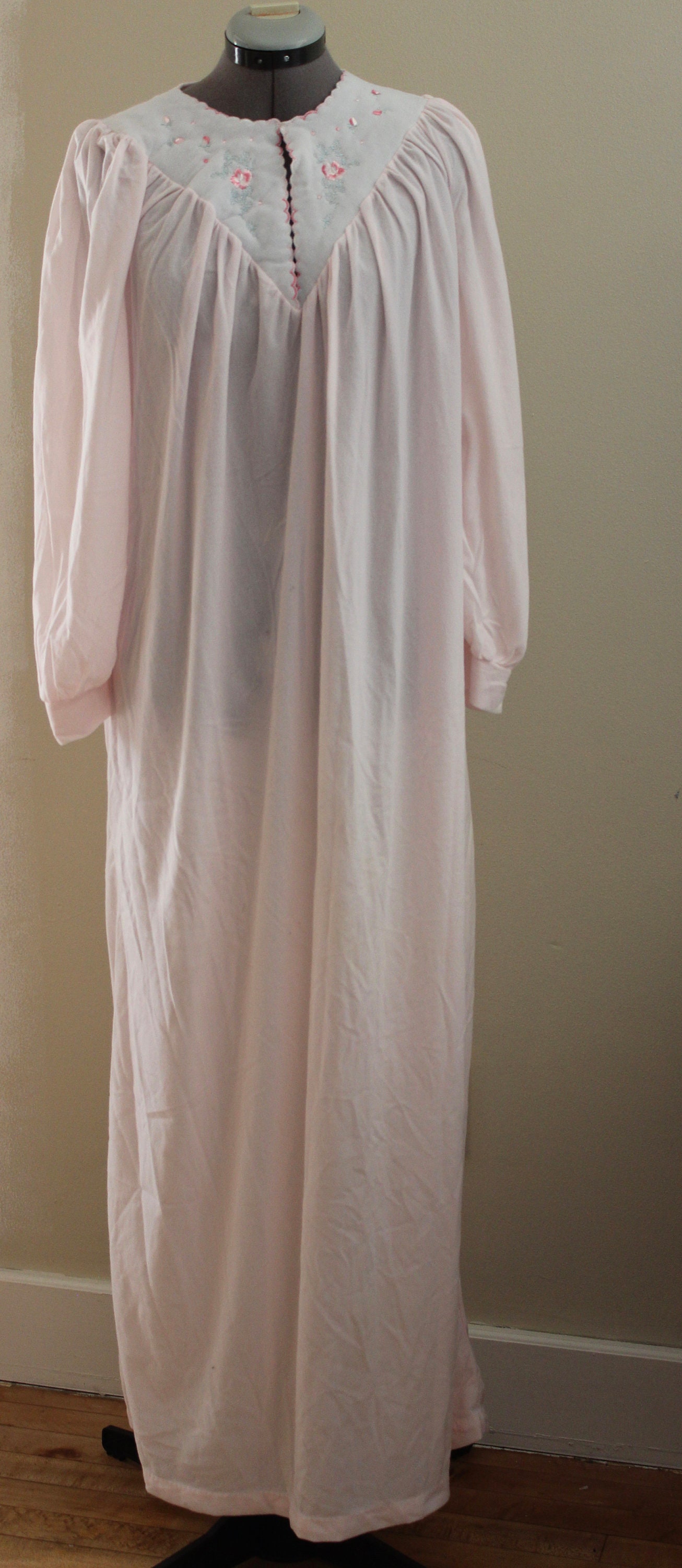 Flannel Nightgown Women - Etsy