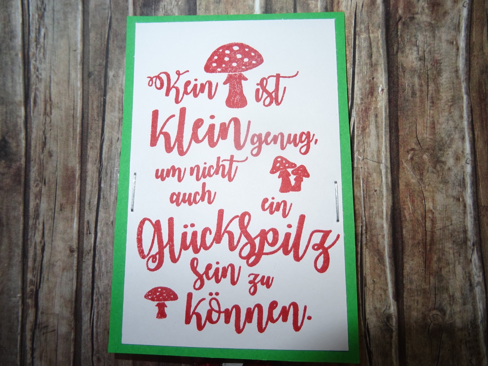 2x Glückspilz aus Schokolade Spruch Weihnachten Geburtstag Etsy