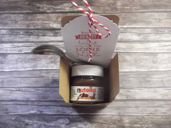 Cadeaux Nutella - Coffret Nutella -1x Mini Nutella Maroc