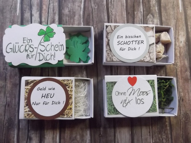 2x Geld wie Heu Nur für Dich Geldgeschenk Box Etsy.de