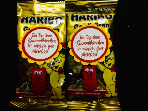 Gummibarchen Tute Mit Sussen Spruch Wackelaugen Barchen Etsy