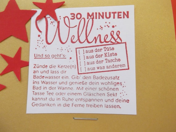 2x 30 Min Wellness At Christmas Gift Bag Etsy