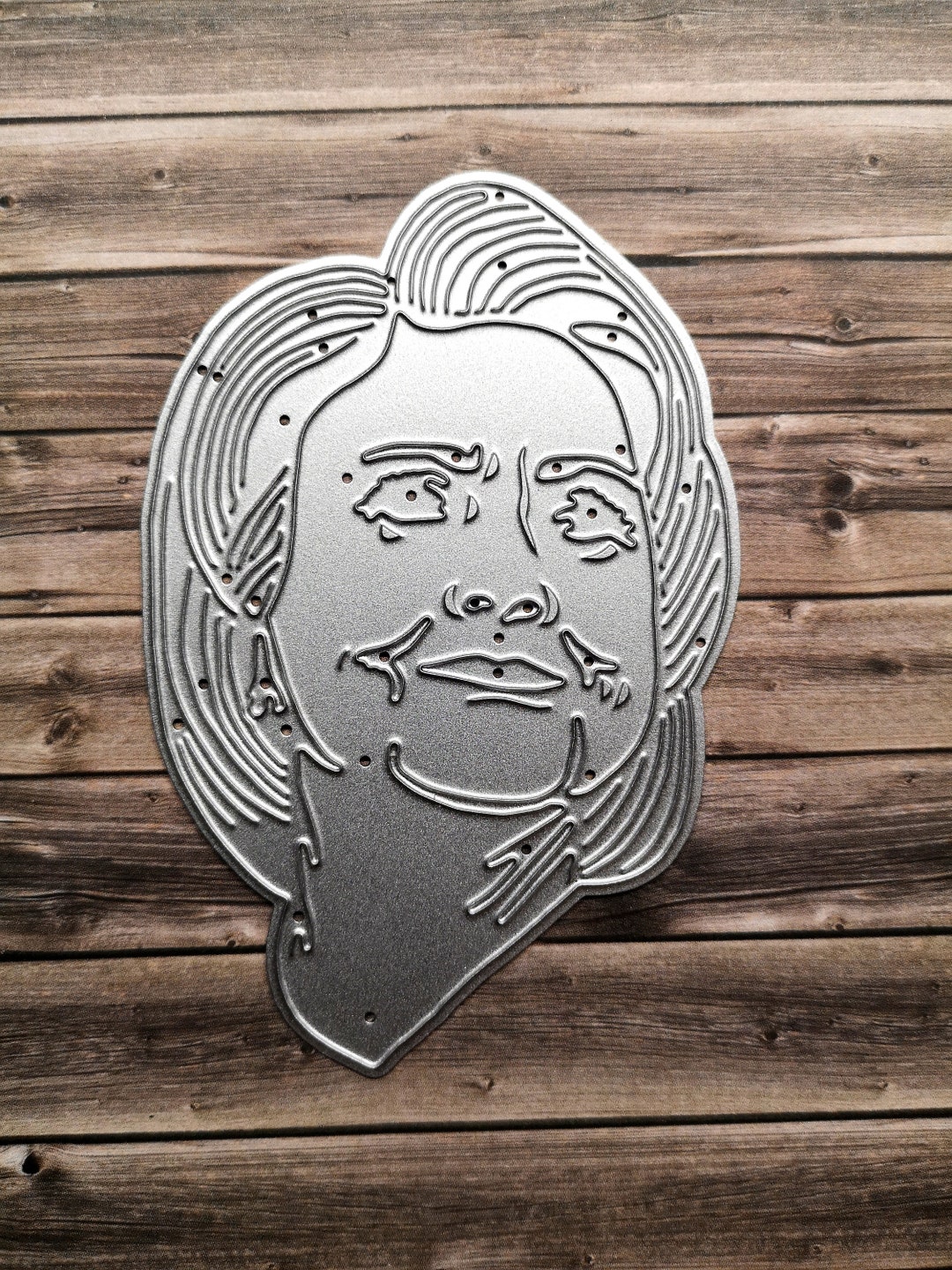 Hillary Clinton Cutting Template Embossing Folder Punching Politician ...