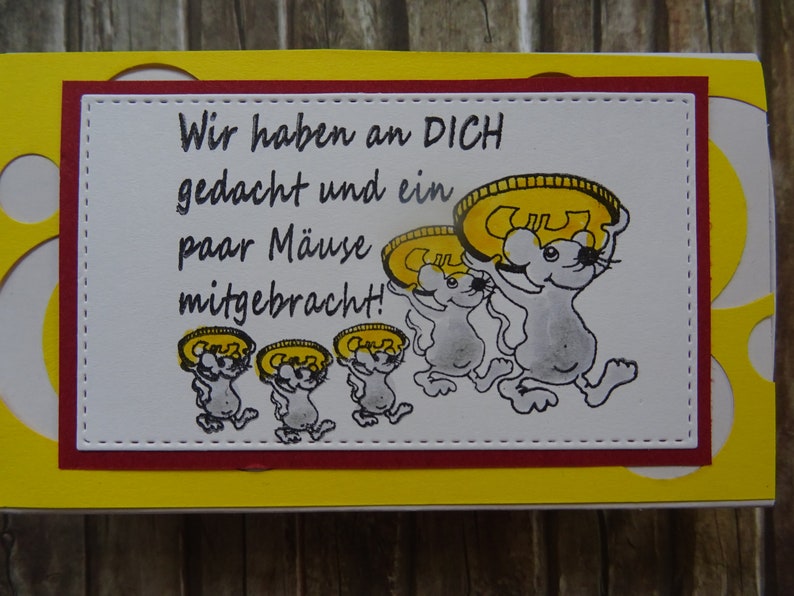 Birthday Christmas gift gift box holiday Holiday Happy Holiday mouse old-schooling certificate
