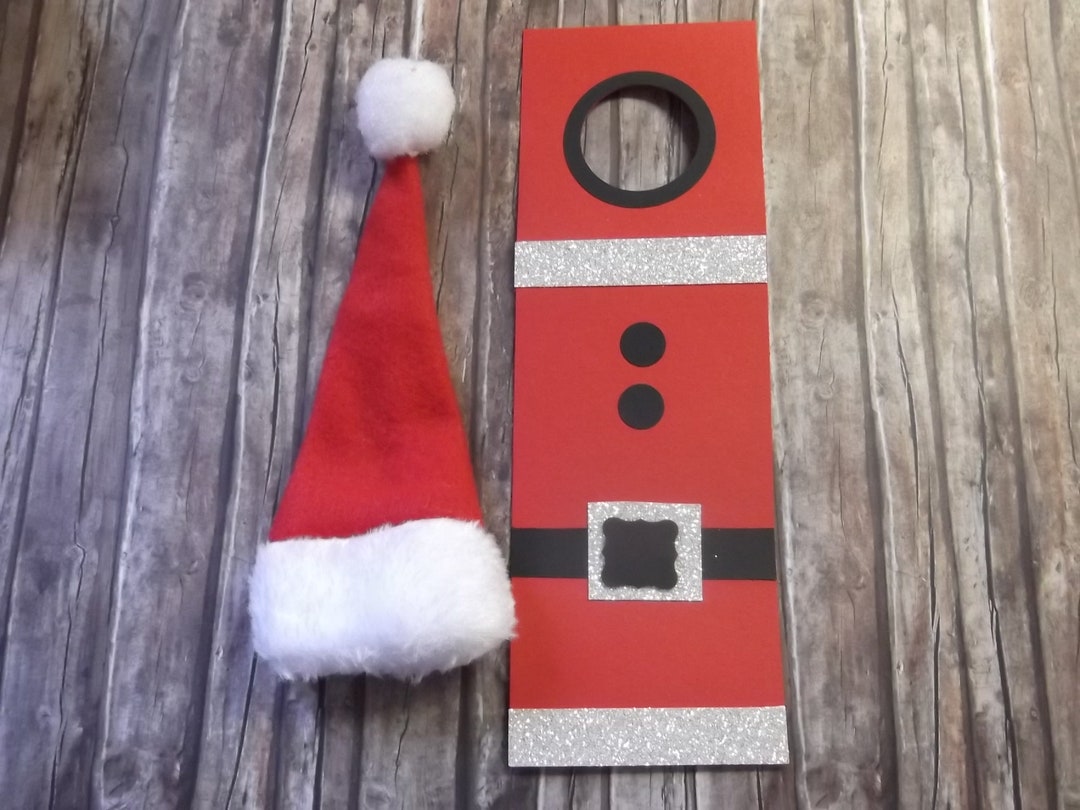 Flaschenanhänger Flaschenmütze Weihnachten Wein Etsy.de