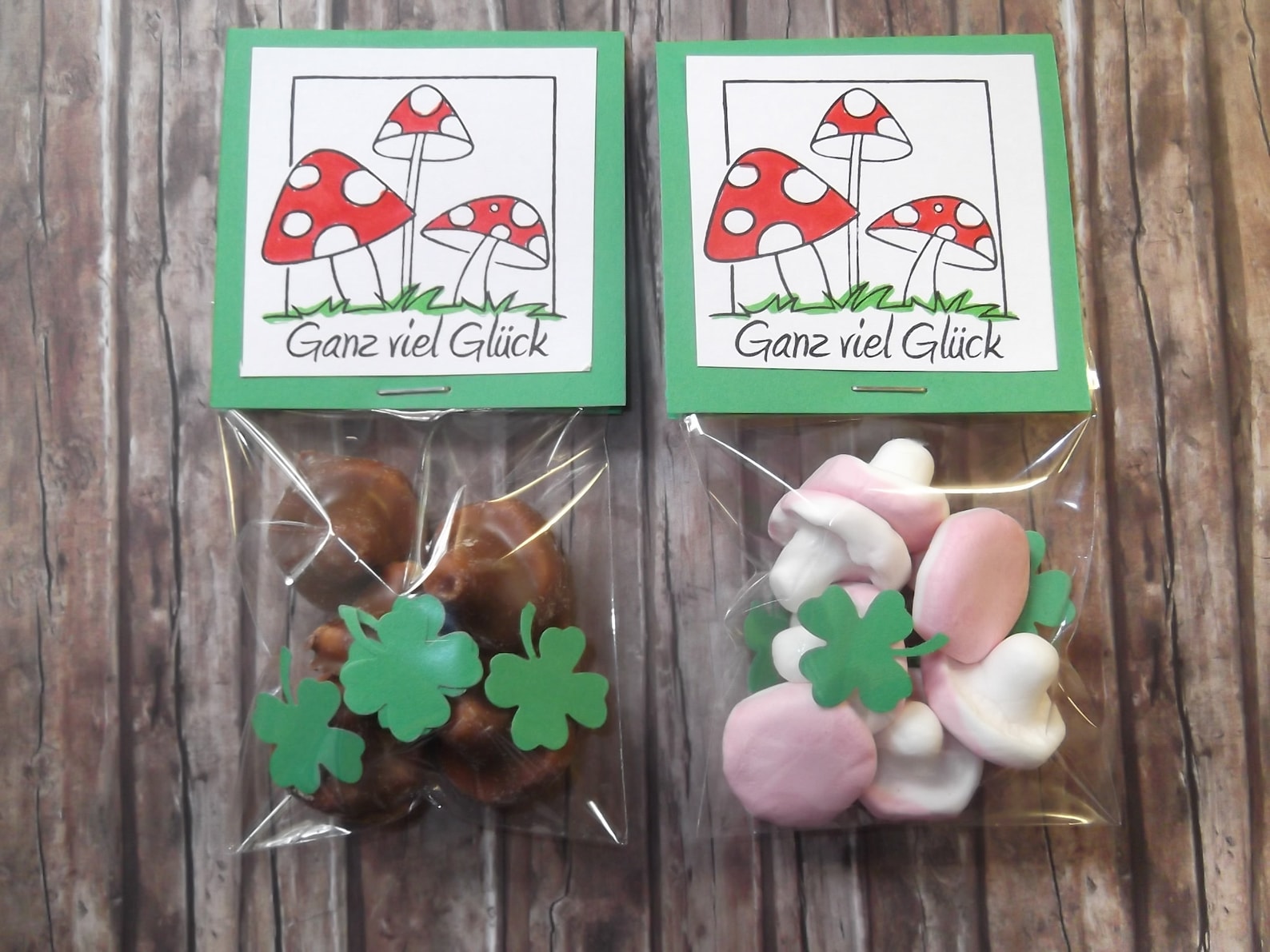 2x Glückspilze süße Schaumzucker Pilze Geschenk Geburtstag - Etsy.de