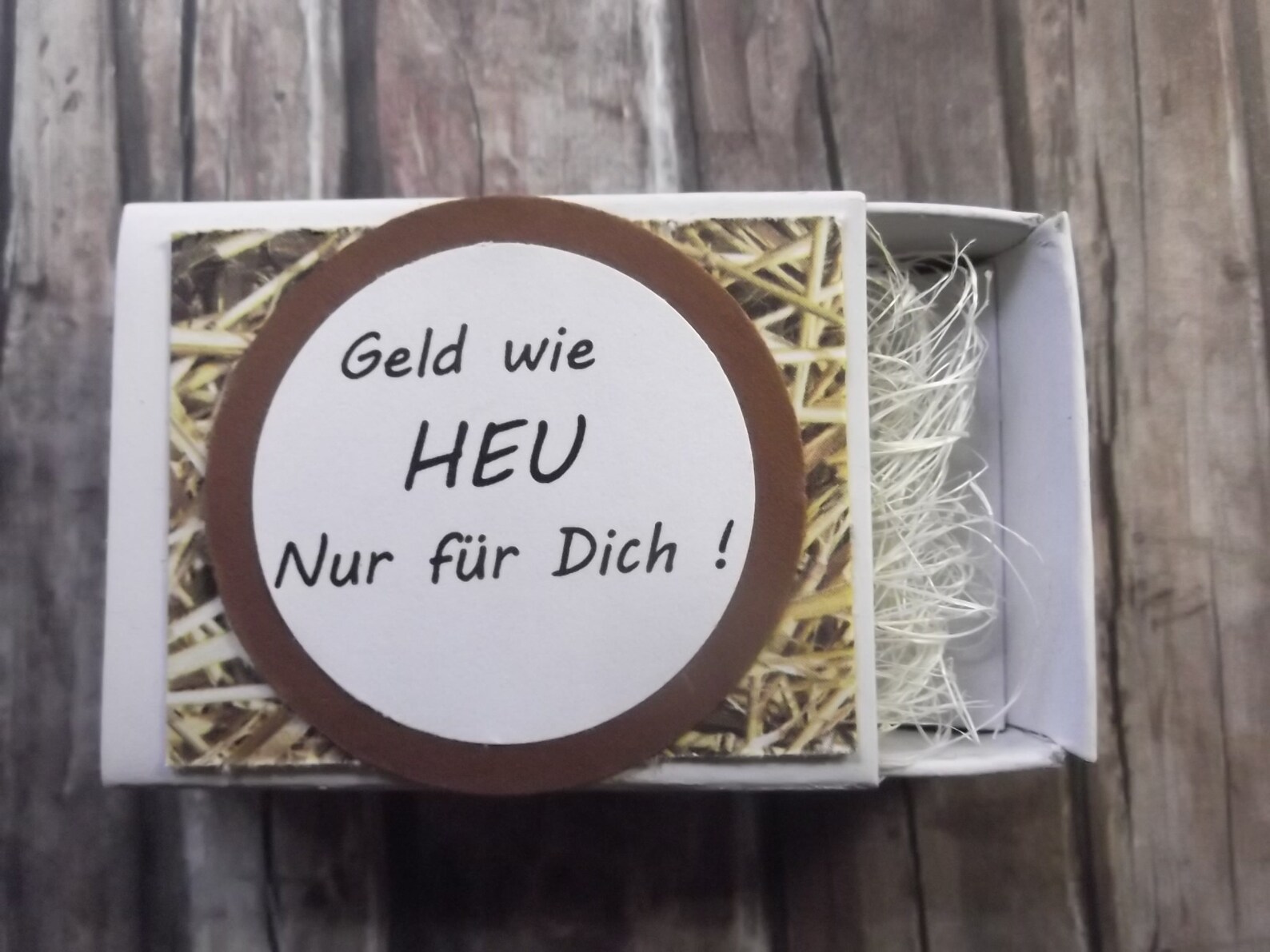 2x Geld wie Heu Nur für Dich Geldgeschenk Box Etsy Deutschland
