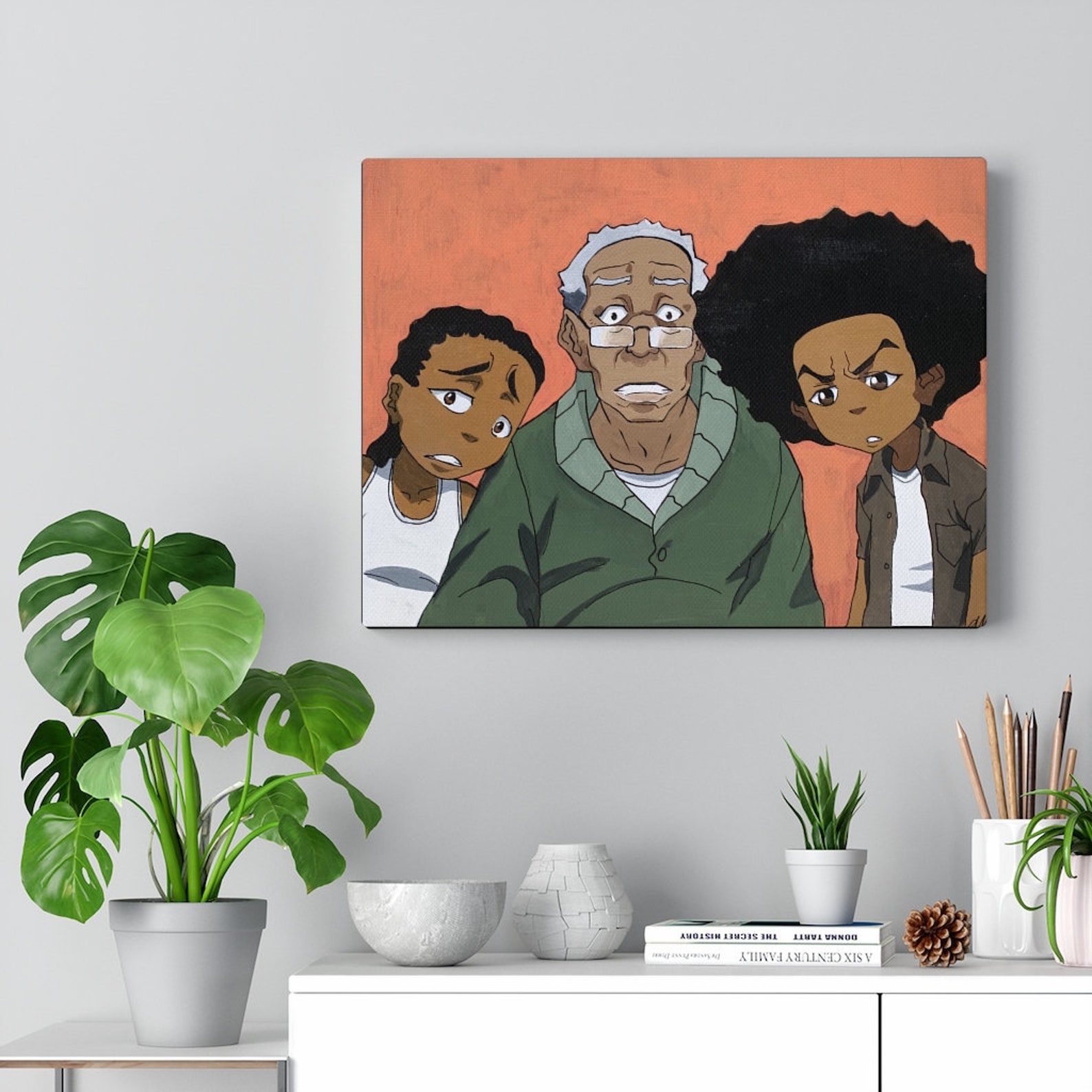 The Boondocks Canvas Print | Etsy