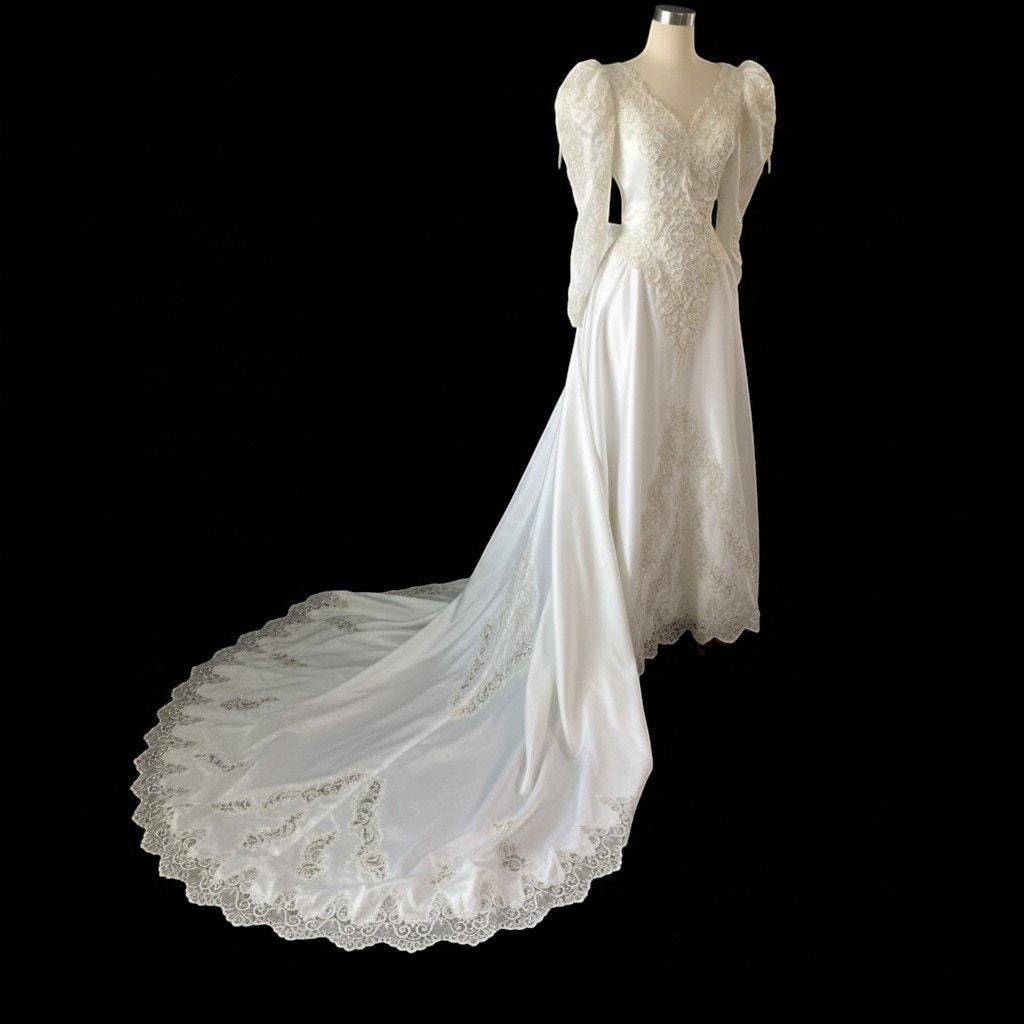 navy blue dress for baby girl 1990s Wedding Dress main image 0