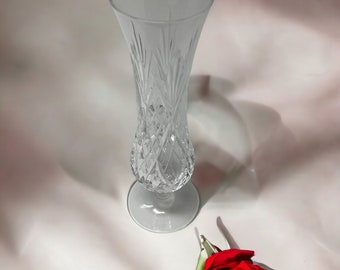 Davinci 8" Crystal Bud Vase