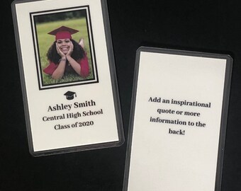 Wallet Graduation Card Celebration Card Wallet Size Pocket Size Set of 10, 20, 50, 100, 150 or 200
