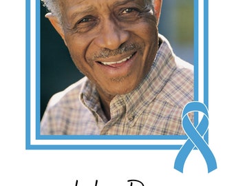 Wallet Memorial Card Awareness Ribbon Cancer Ribbon Funeral Card Wallet Size Pocket Size Set of 10, 20, 50, 100, 150 or 200