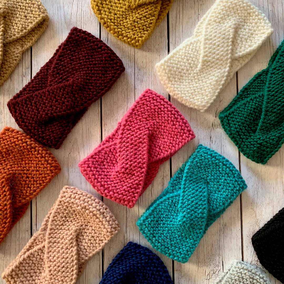 Hair Bands Hair Bands Wool Hair Bands Wool Bands Etsy