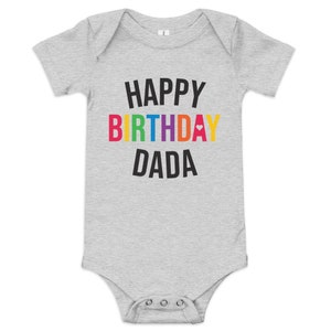 Alles Gute zum Geburtstag Papa Shirt für Baby, neues Papa Geburtstagsgeschenk, Papa Geburtstag Baby, alles Gute zum Geburtstag Mama Shirt, Geburtstag Feier Shirt