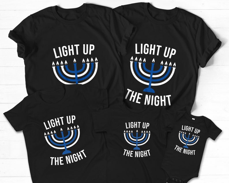 Hanukkah pajamas etsy
