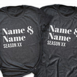 Matching Anniversary Season Shirt, Anniversary Trip Shirt, 10th Anniversary Shirt for Couple, Married Since Shirt, 5 Year Anniversary Tee