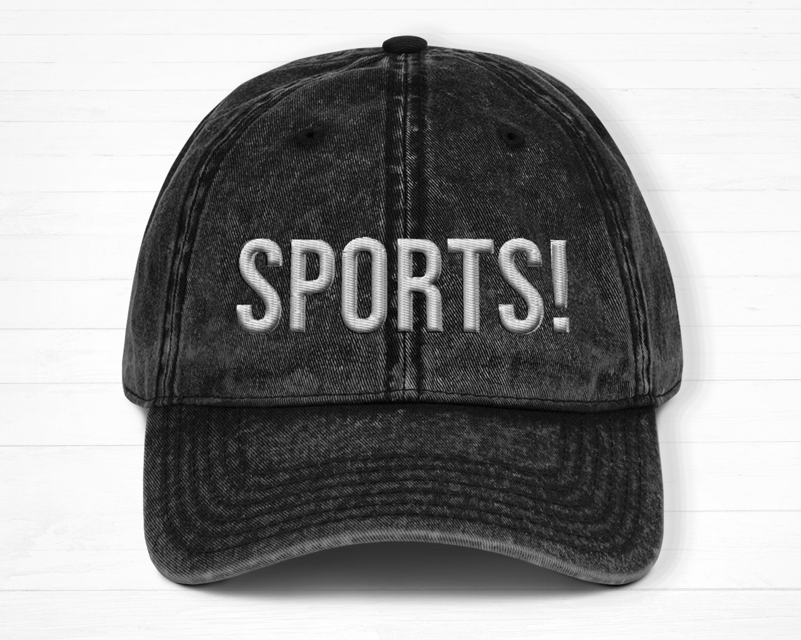 Funny Sports Hat 3D Go Sports Hat Football Cap Go Team Etsy