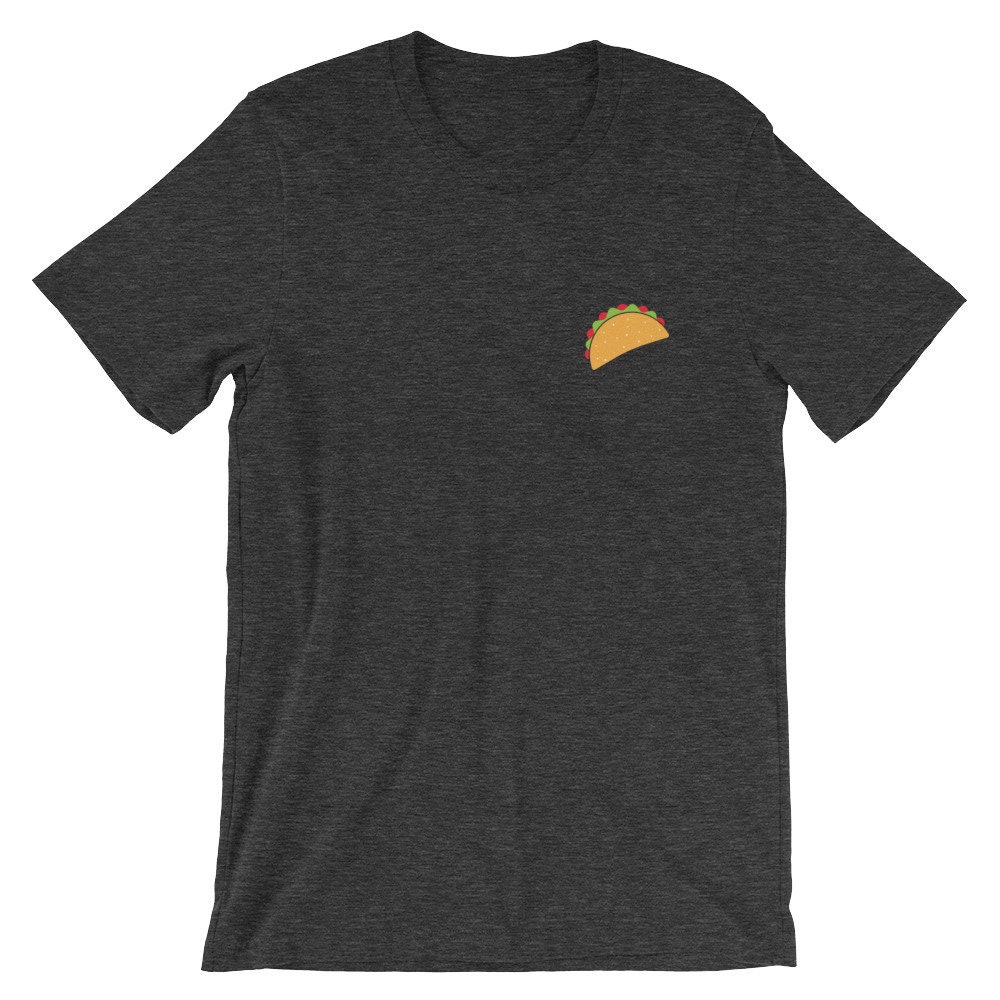 Taco Pocket Shirt Mexican Food Shirt Cute Taco Shirt Pocket Etsy