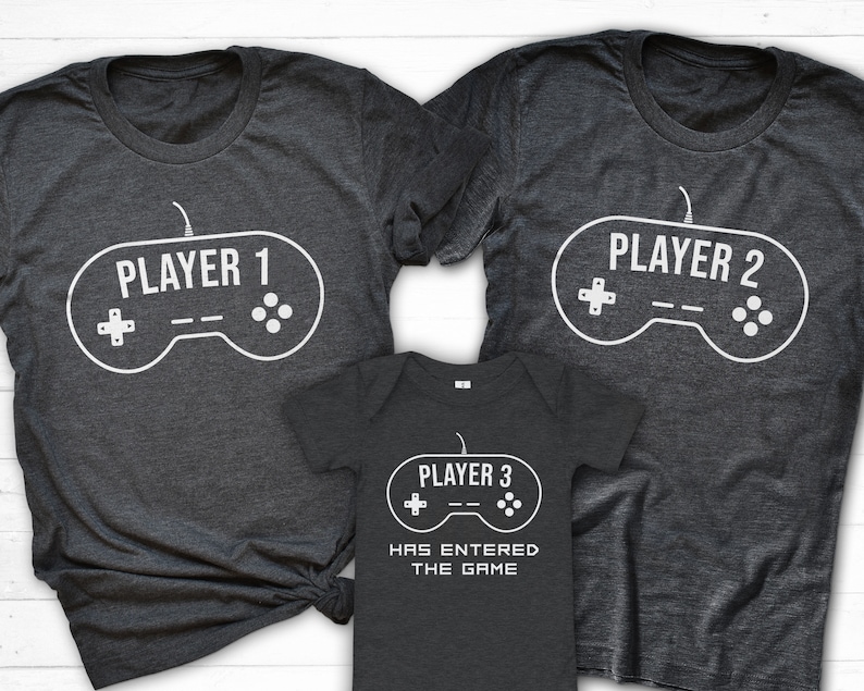 Player 3 Has Entered the Game Player 1 Player 2 Player 3 - Etsy