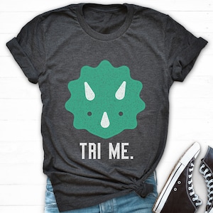 Adult Dinosaur Shirt, Triceratops Tee, Try Me, Dinosaur Puns, Dad Pun Shirt, Funny Sassy Mom Shirt, Cute Dinosaur Shirt, Mom Pun Shirt