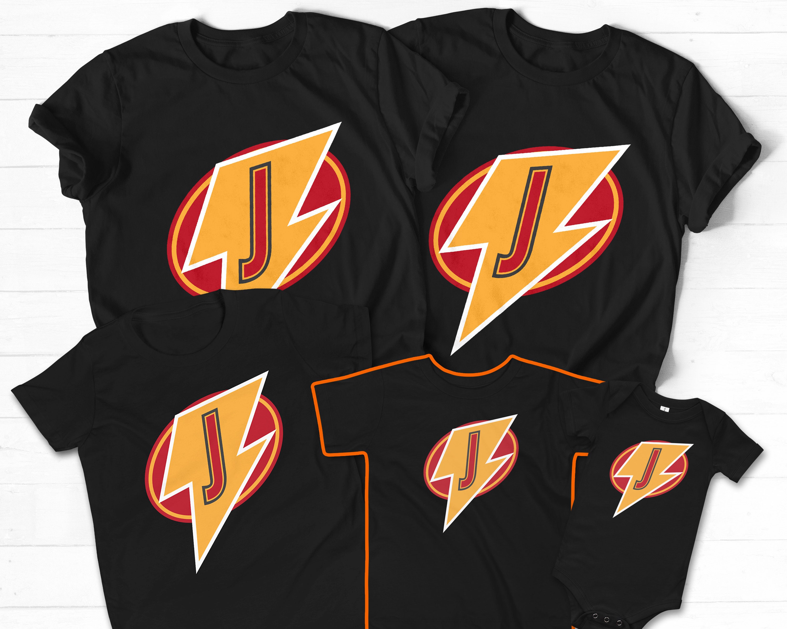 Toddler Superhero Shirt Matching 