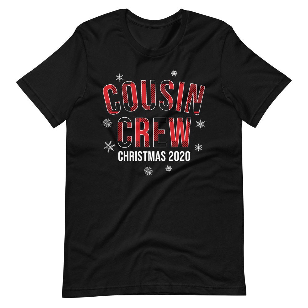 Buffalo Plaid Cousin Crew Christmas Shirt Cousin Crew 2020 - Etsy UK