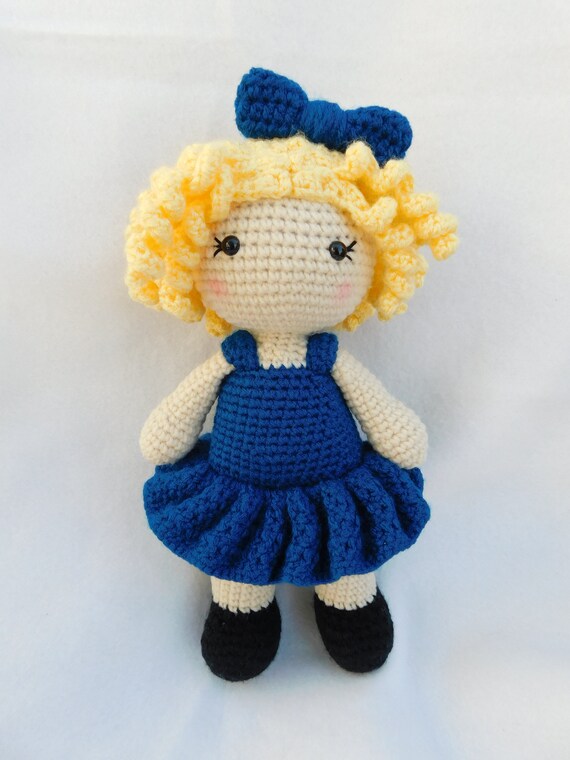 crochet curly doll hair