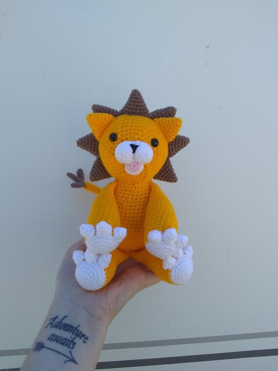 lion plushie