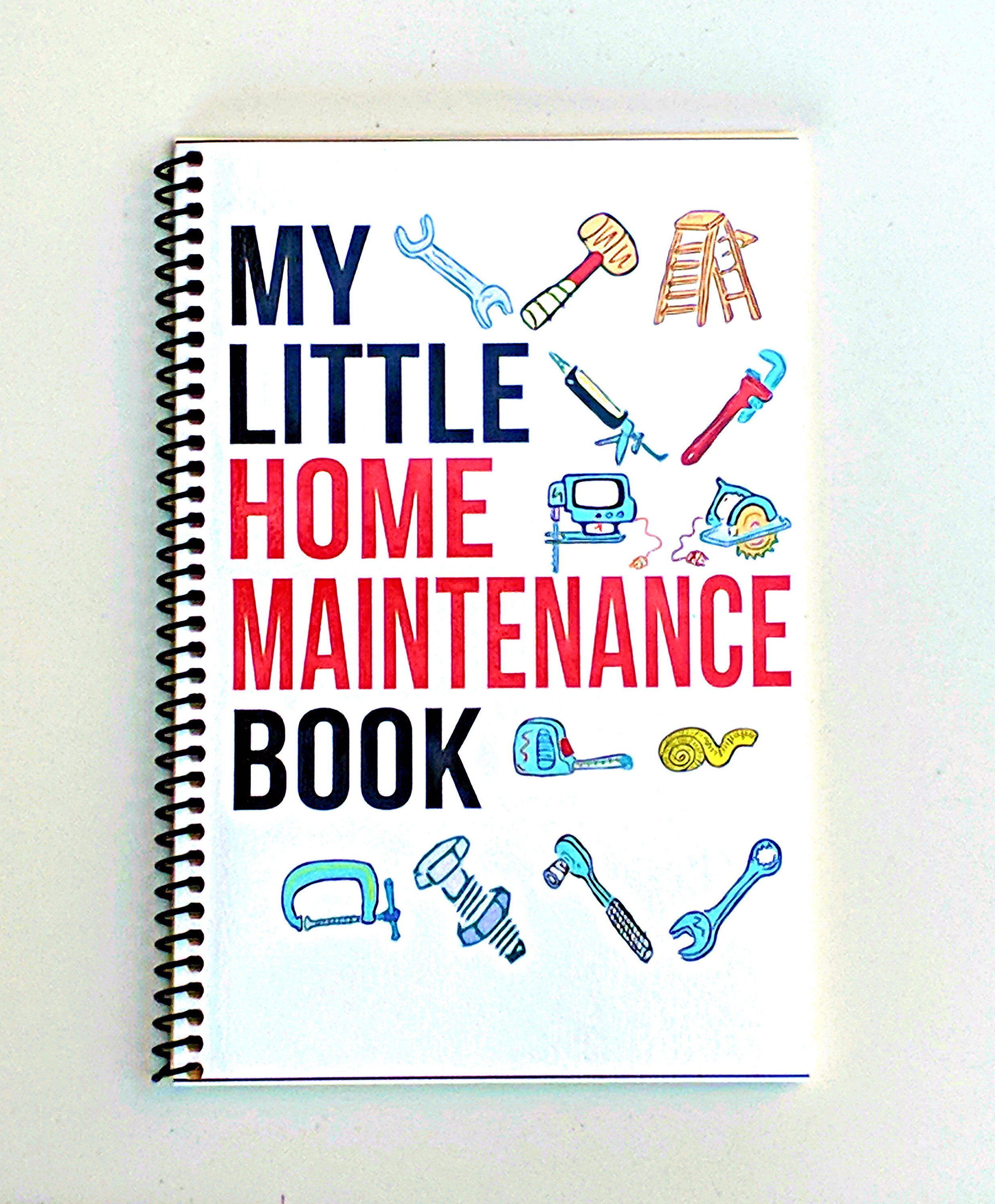 my little home maintenance book home repair handyman book preventative maintenance better homes home management home planner home maintenance book