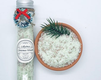 Christmas Bath Salt Tube