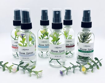Glass Room Spray Favors