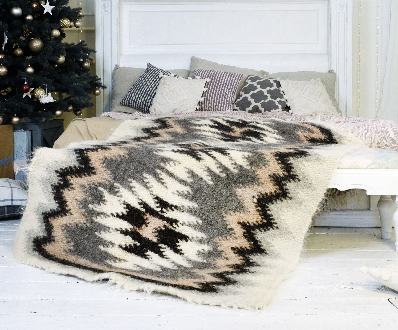 Weighted blanket Lizhnyk Wool blanket King size coverlet Etsy
