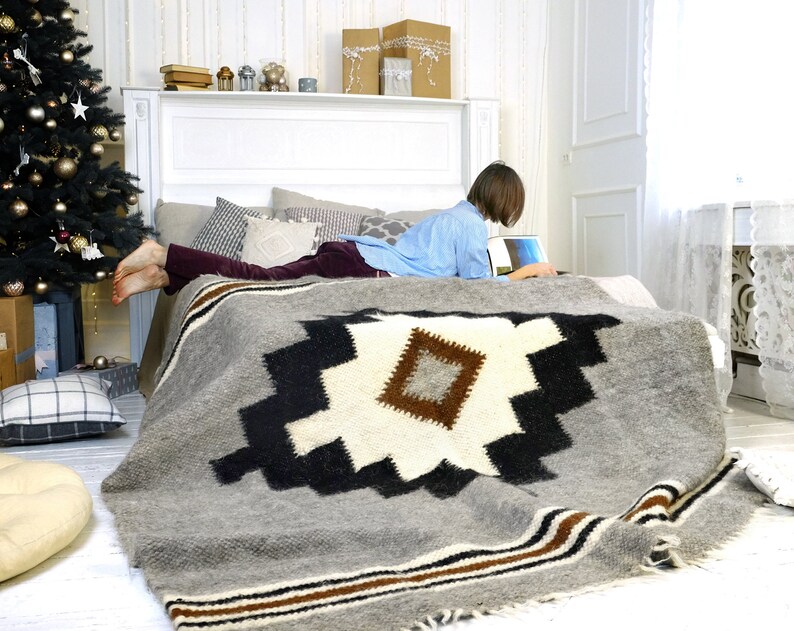 Weighted blanket/Handwoven throw/Weighted blanket Etsy