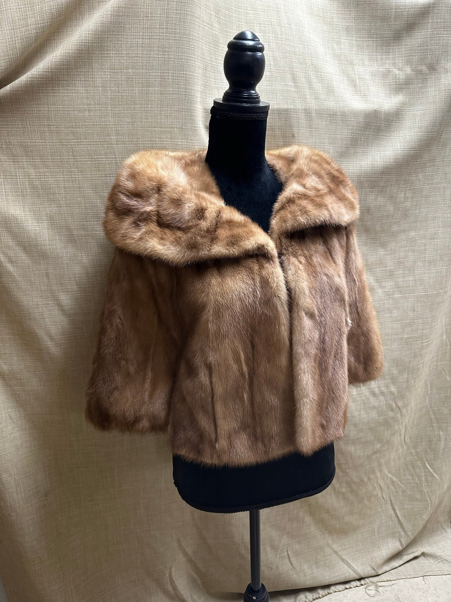 Luxury Vintage MINK Fur Coat, REAL FUR Mink Jacket, Autumn Haze Brown Mink  Fur Stroller, Dream Wedding Fur, Winter Bridal Coat, Honey Blonde Retro  Hollywood Glamour Fur, Gatsby Deco Party