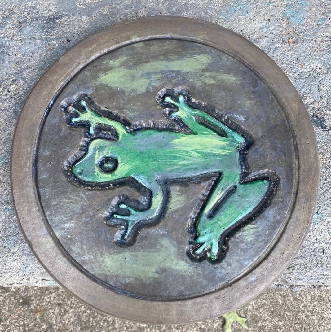 Tree Frog Stepping Stone Garden Stone Garden Decor Garden Etsy