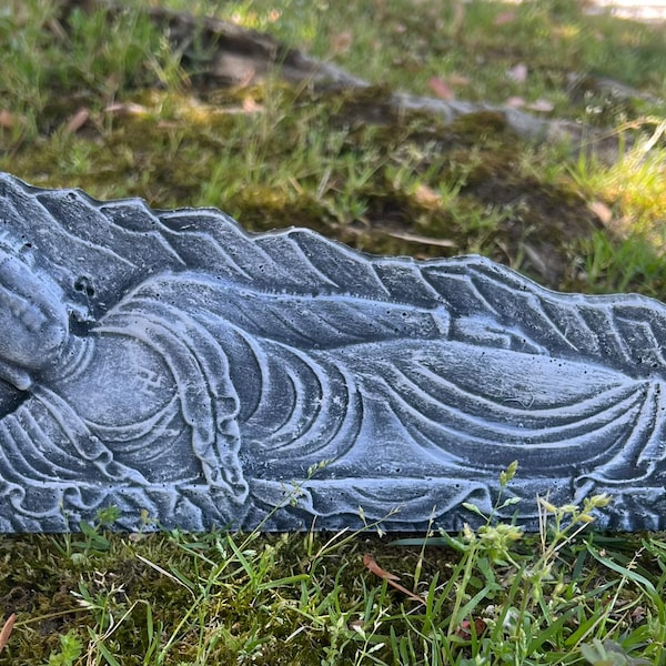 Concrete Buddha Statue, Reclining Nirvana, Tranquil Decor, Zen Décor,  Buddhist Gift Statue, Lord Buddha, Meditation Gift, Buddhist Gift