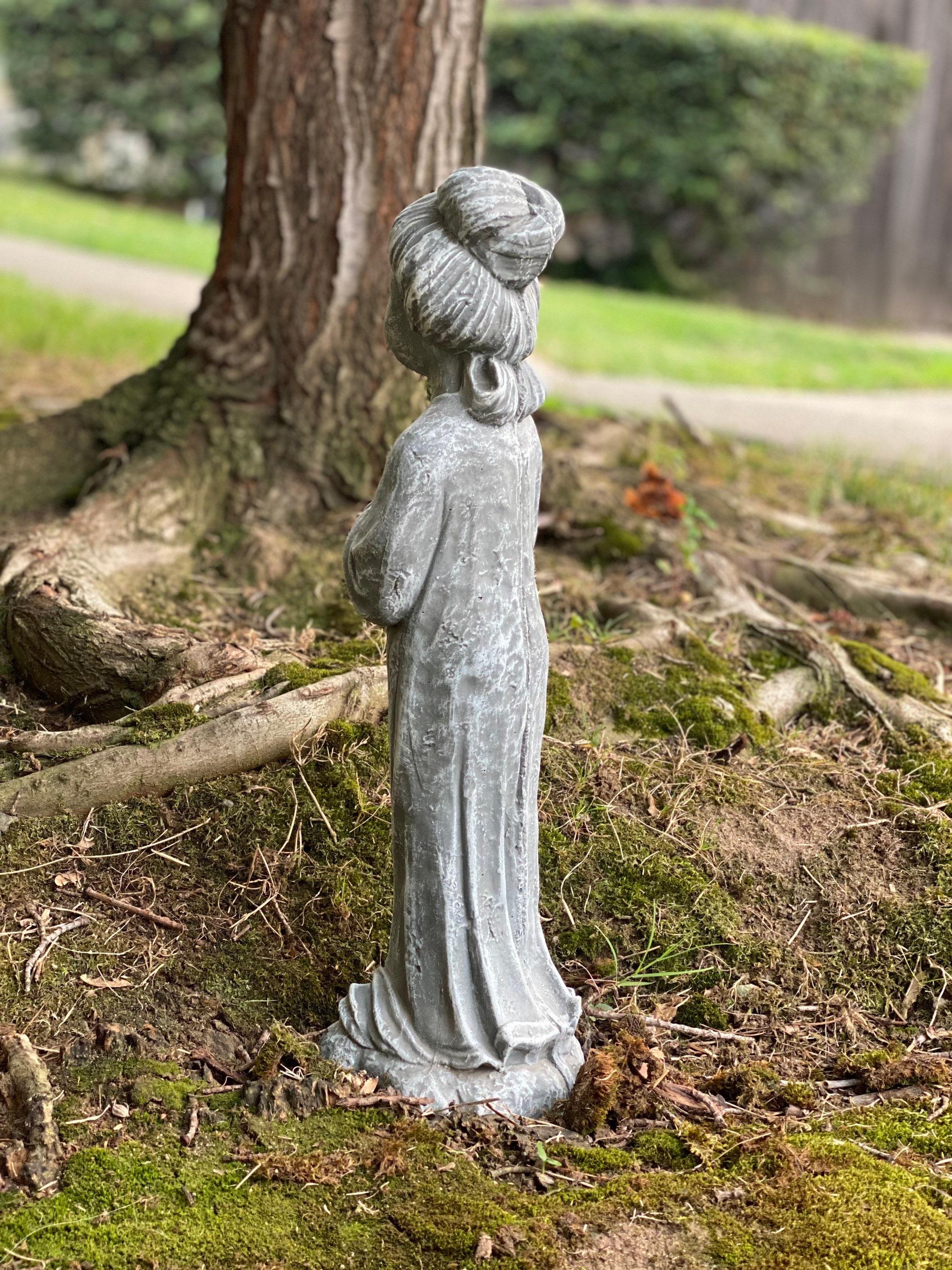 Geisha Garden Statue 18x5x5 Oriental Etsy