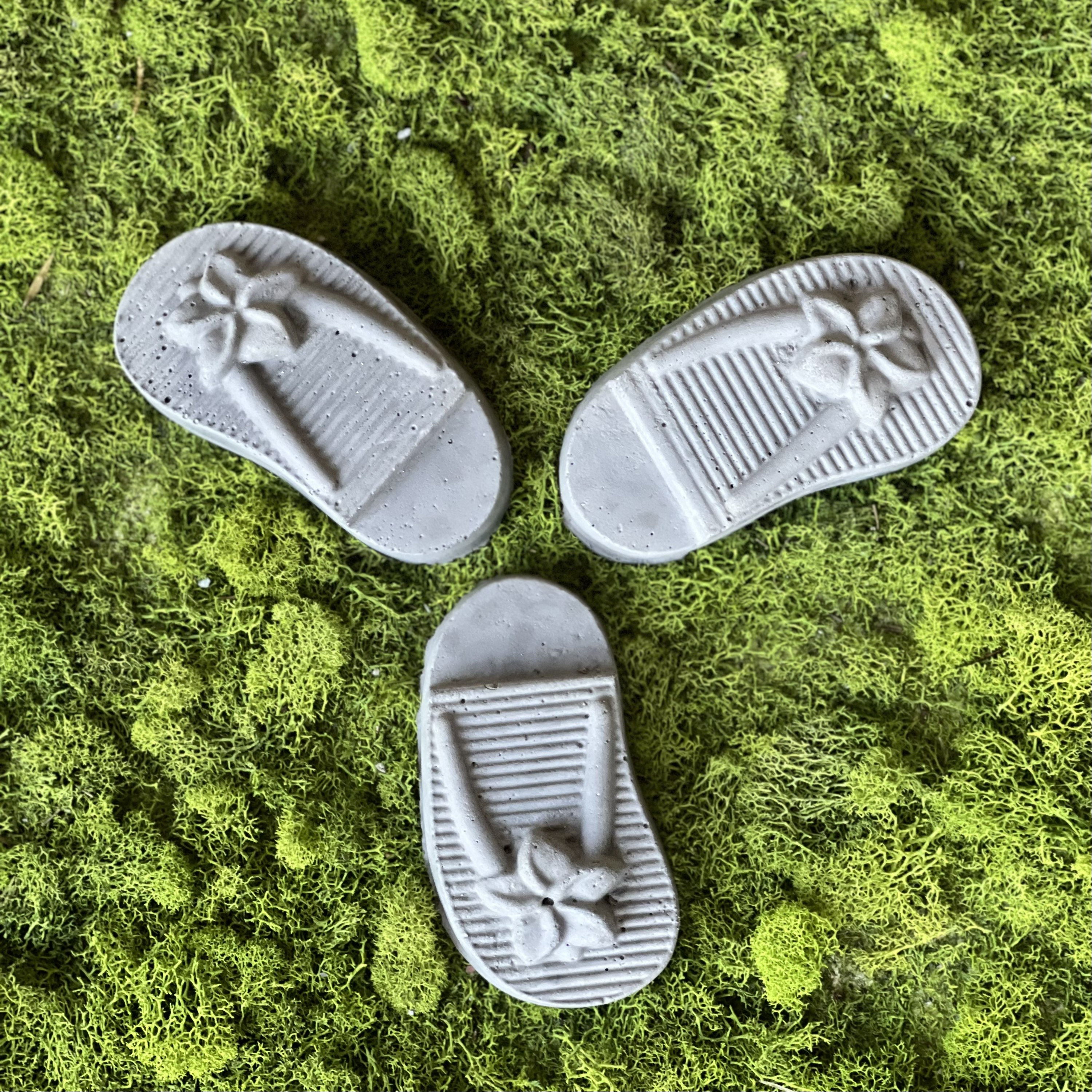 Flip Flop Planter Feet 4.5x2.5x1 Deep Set Etsy