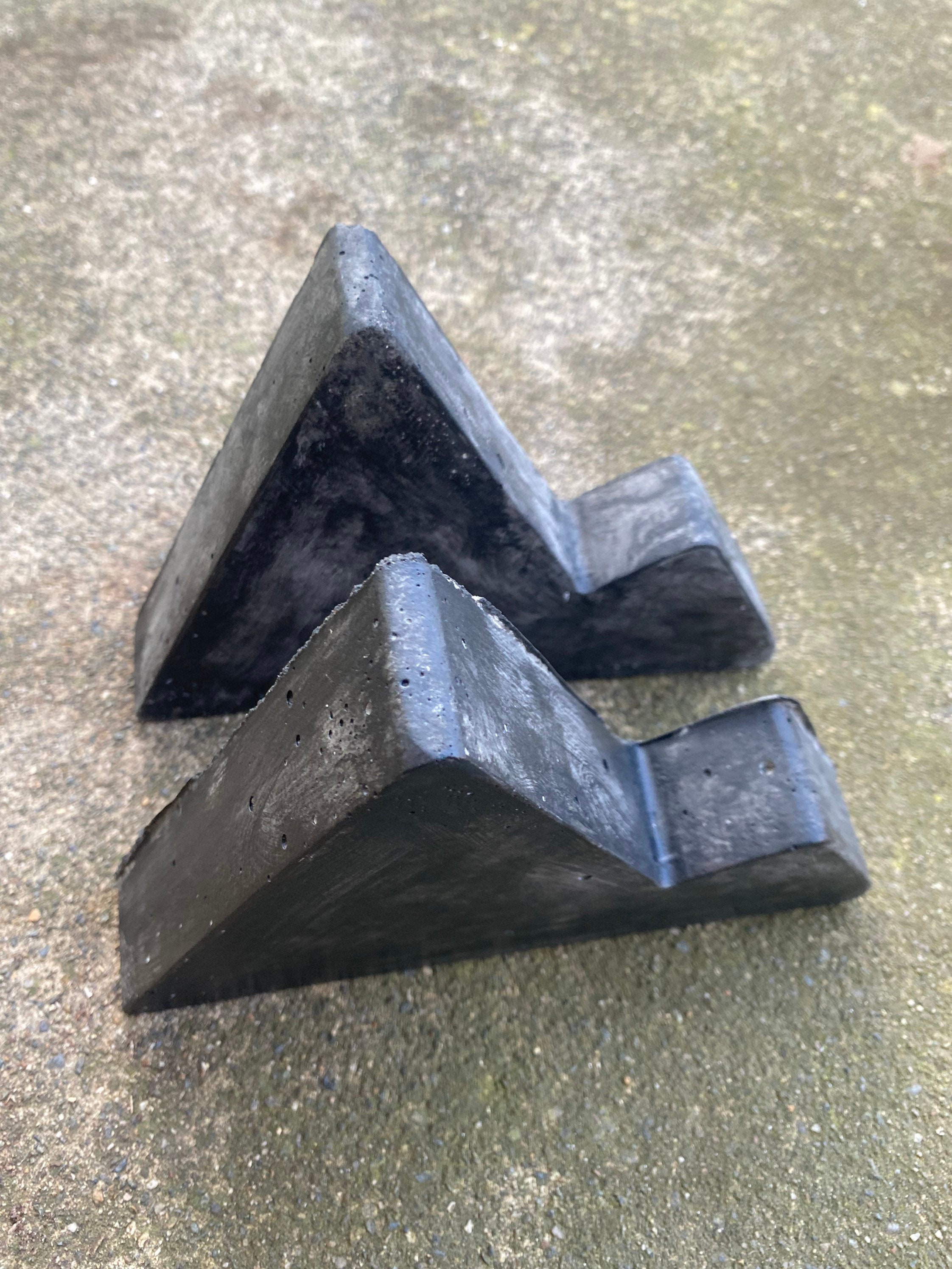 Plaque and Stepping Stone Holder Concrete Holder Garden Etsy