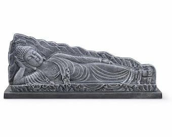 Concrete Buddha Statue, Reclining Nirvana, Tranquil Decor, Zen Décor,  Buddhist Gift Statue, Lord Buddha, Meditation Gift, Buddhist Gift