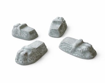 pot feet risers, Feet For Pots, Concrete Lion Paw, Pot Risers, Pot Foot, Lion Paw Foot, Garden Decor, Planter Feet, plant pot risers