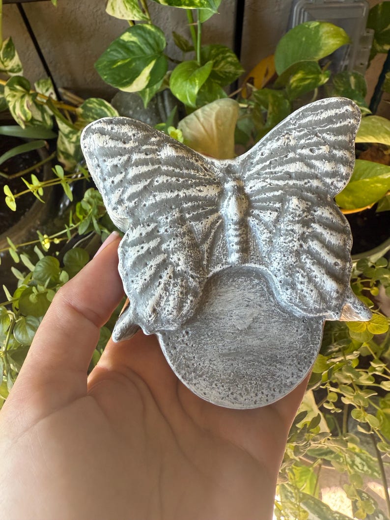 Butterfly Planter Feet, Concrete Pot Feet, Set of 3 or 4, Butterfly ...