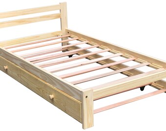 Trundle Bed Frame Etsy trundle bed frame etsy