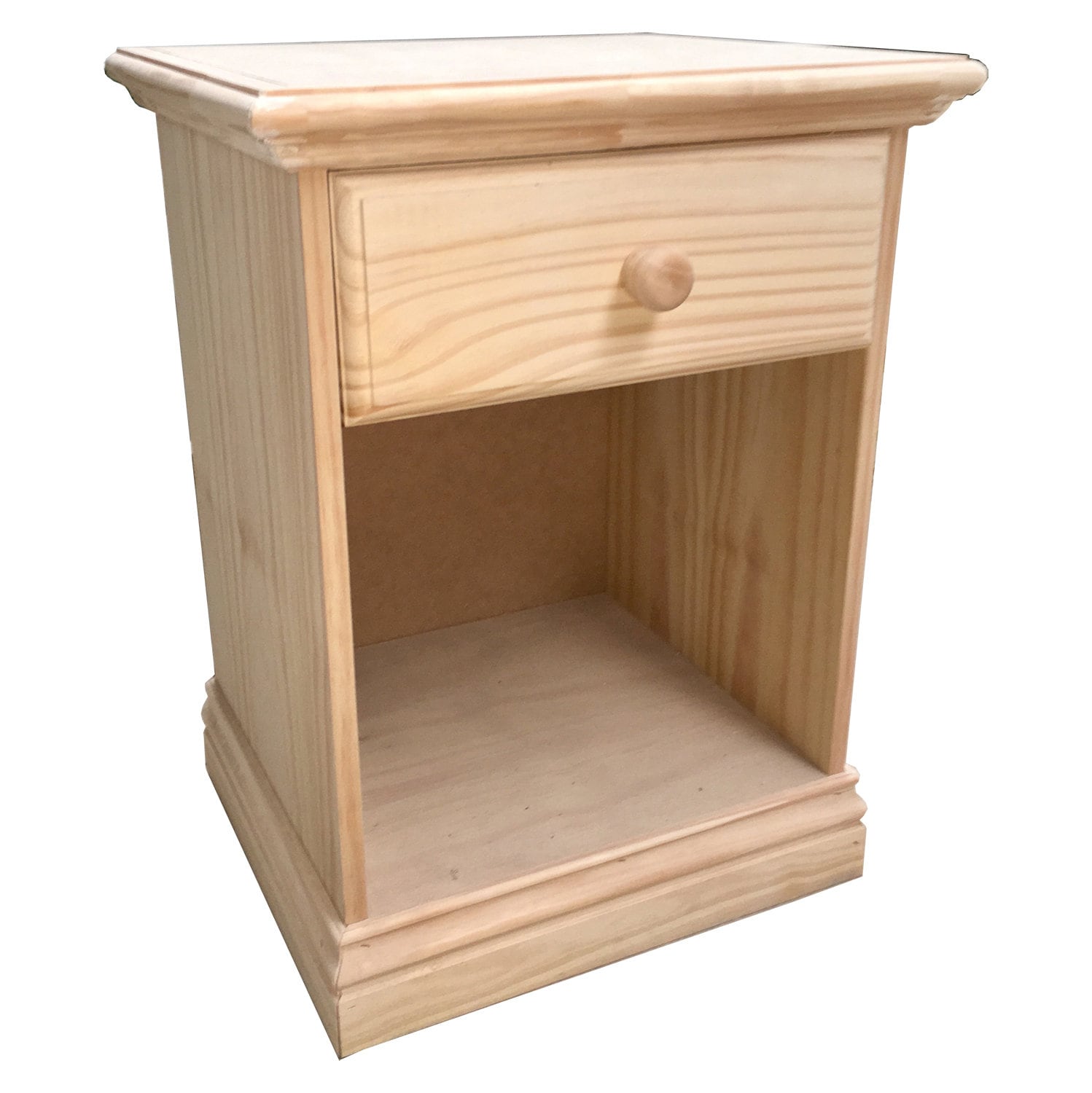 Tables Home & Garden Home & Garden Furniture unfinished Pine End Table