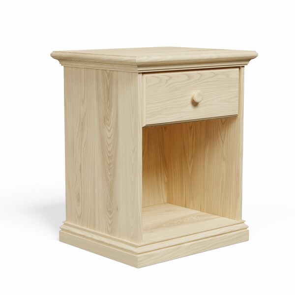 Unfinished Nightstand Etsy