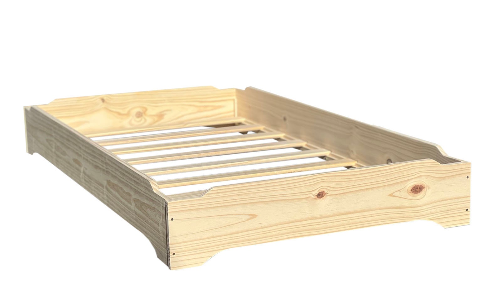 Stackable Beds Single Bed Twin XL Wooden Bed Floorbed Etsy