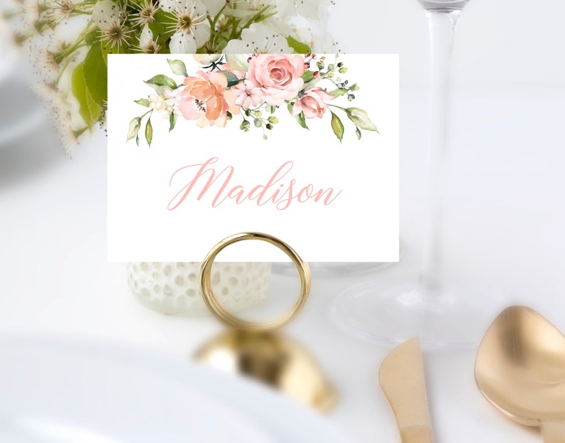 Editable Tent Card Buffet Label Template Food Label Place Etsy