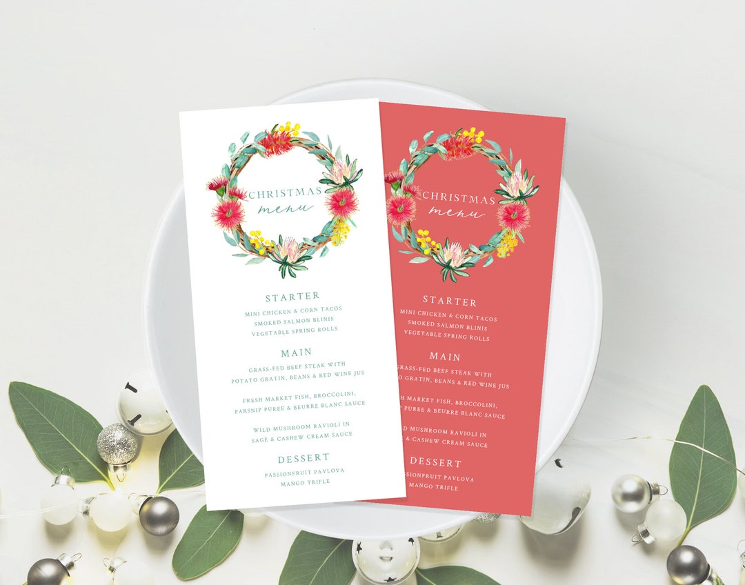 australian-christmas-menu-template-aussie-christmas-dinner-etsy-australia